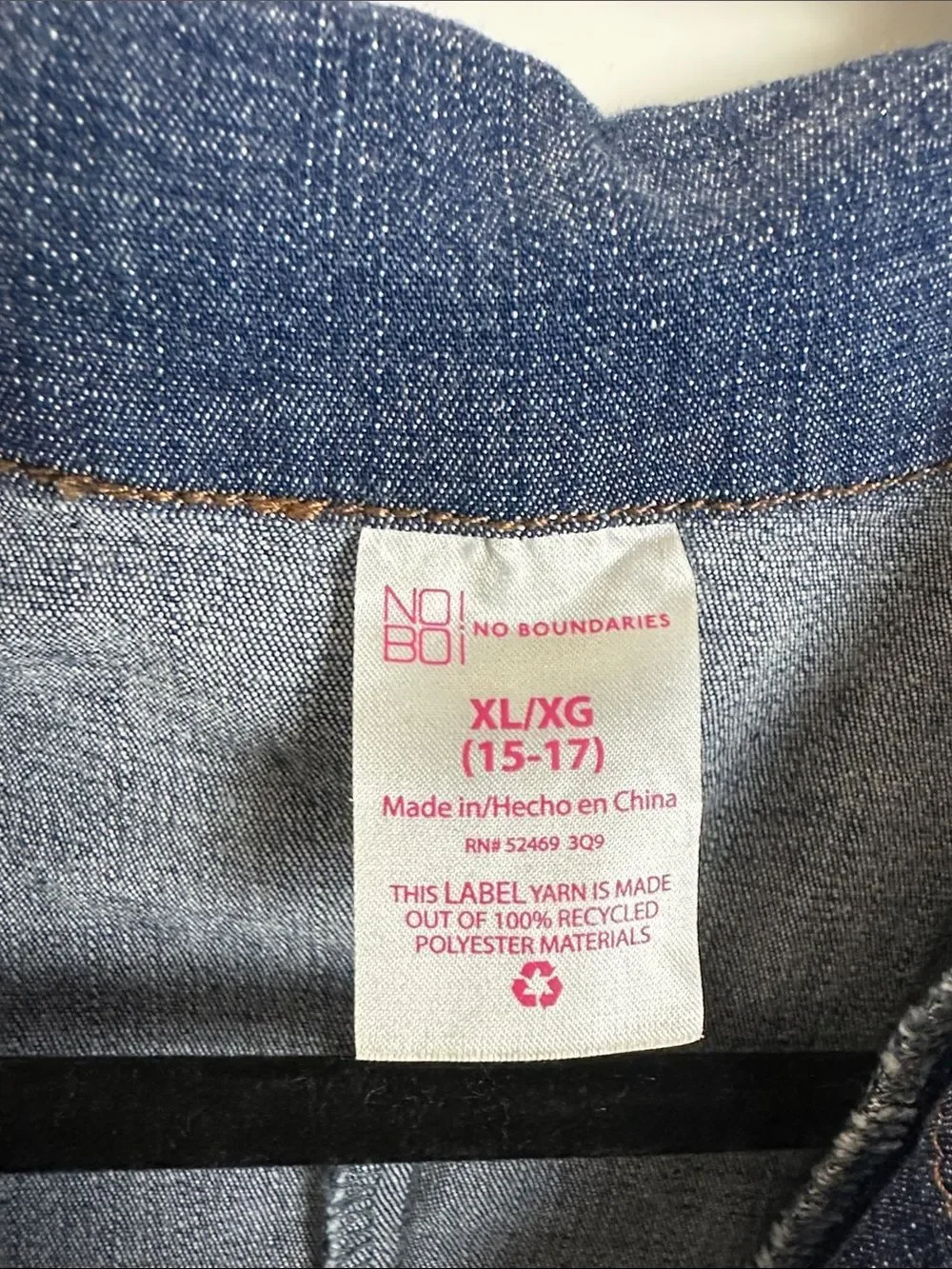 No Boundaries classic denim